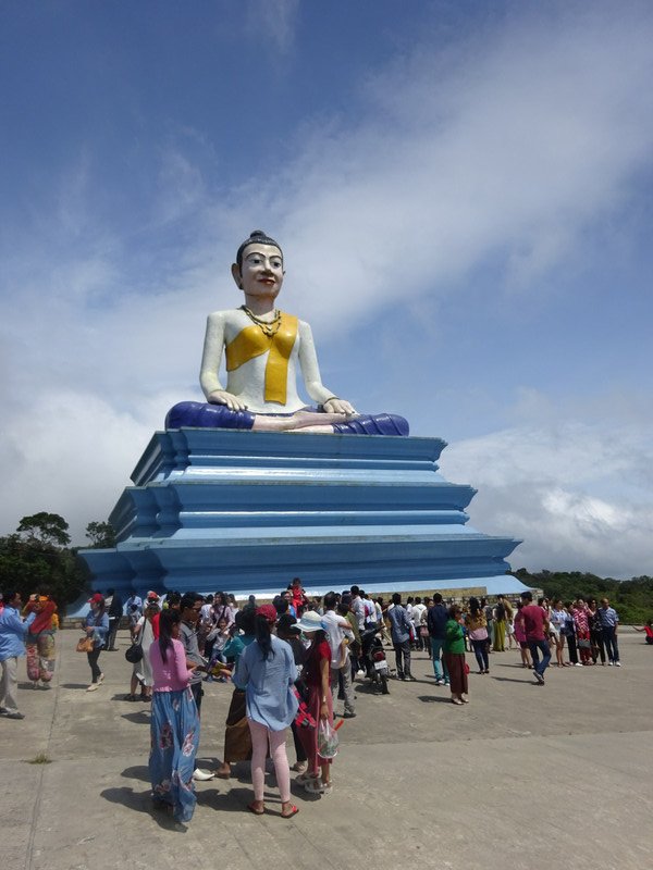 Buddha auf dem Bokor Hill