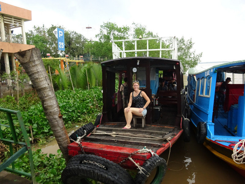 Bootsausflug auf dem Mekong-Delta