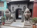 Guardians of a mixed Buddhist / hinduist temple