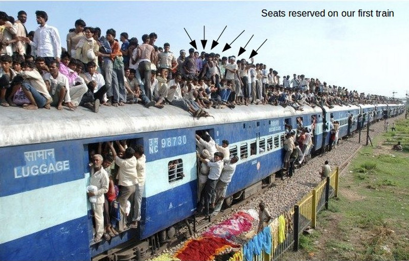 Seats Reserved on 1st Train