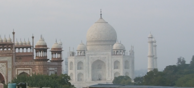 Taj from Our Hotel