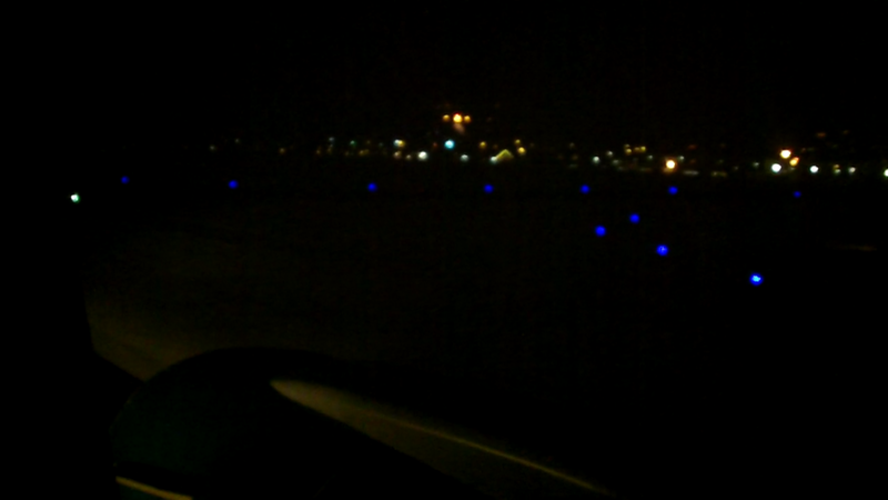Leeds landing lights