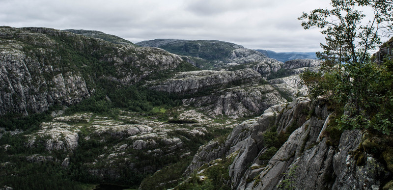 View of Norwegian Rocks