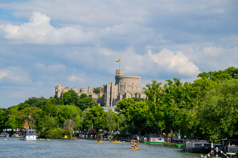 Windsor Castle from the Thames