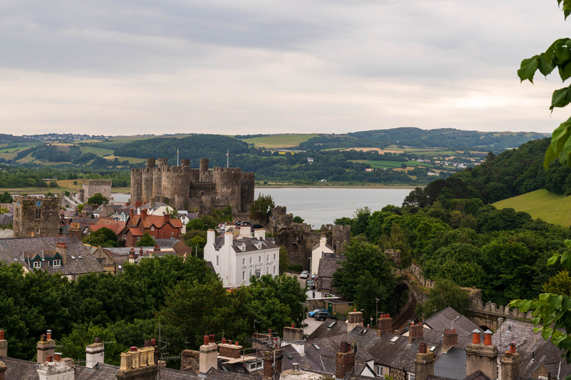 View of Conwy Castle From Wall