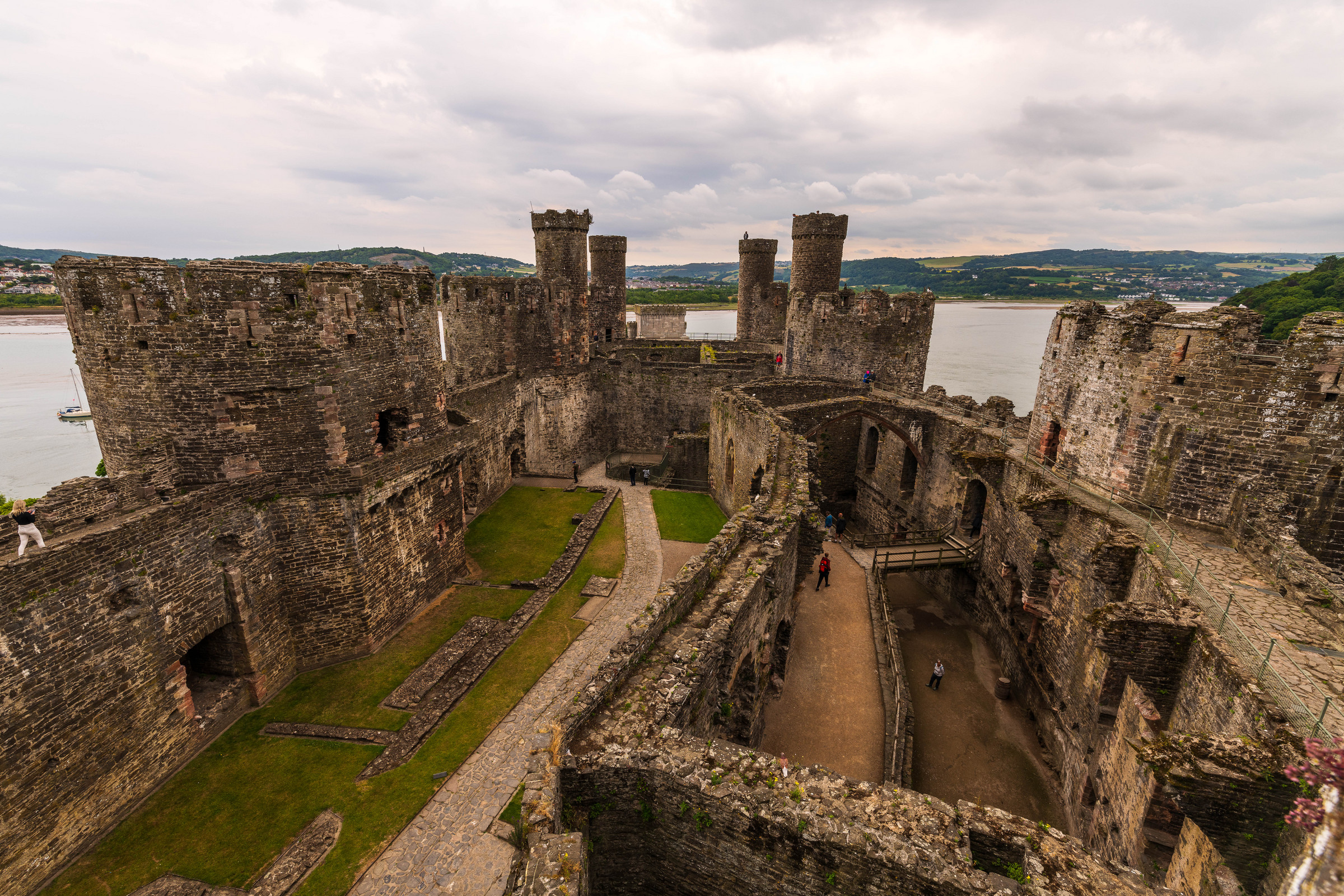 Conwy Castle Interior | Photo