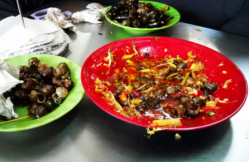Seafood in Da Nang, Vietnam