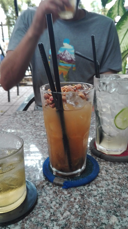 Tamarind ice drink, surprisingly refreshing and delicious ! Vinh Long, Vietnam