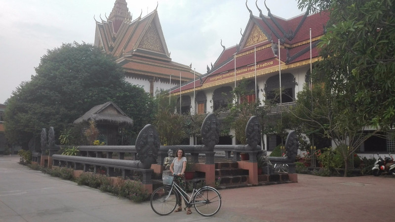 Cycling around Siem Reap