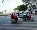 Crossing the Road - Vietnam Style