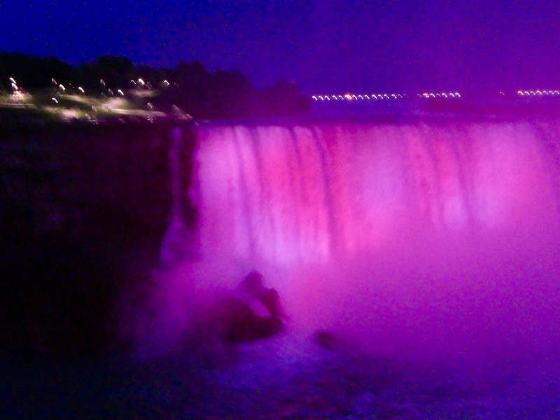 The Falls at Night 2