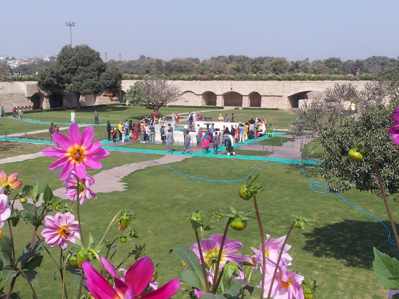 Ghandi's Memorial Garden