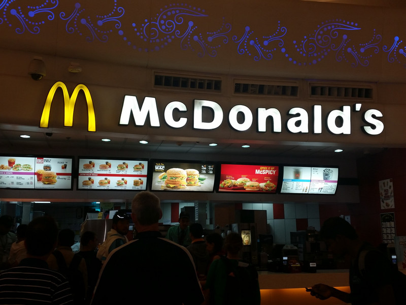 McDonalds Delhi Airport