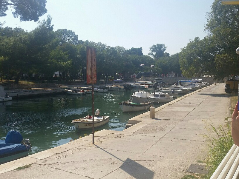 Trogir waterways 