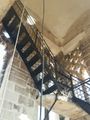 Stairs and ladders to top of belltower 