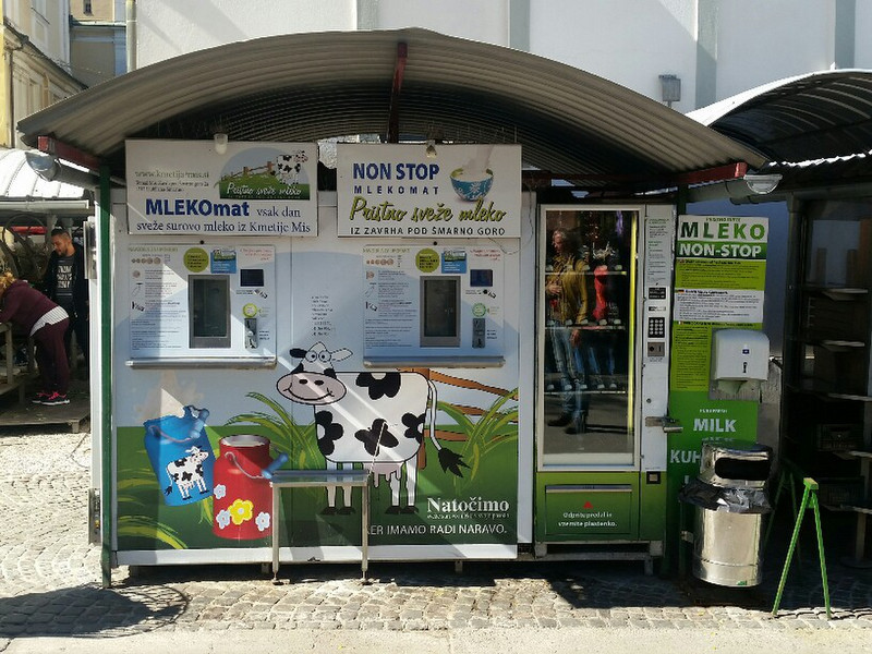Fresh milk station