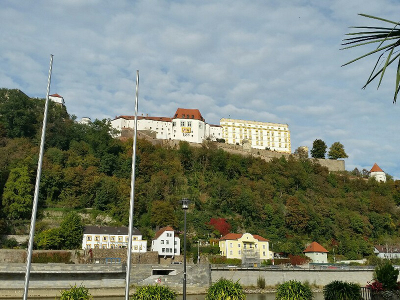 Town walls opposite Passau