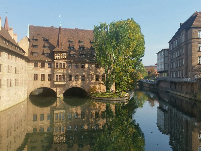 Hangmans bridge. Nuremberg 