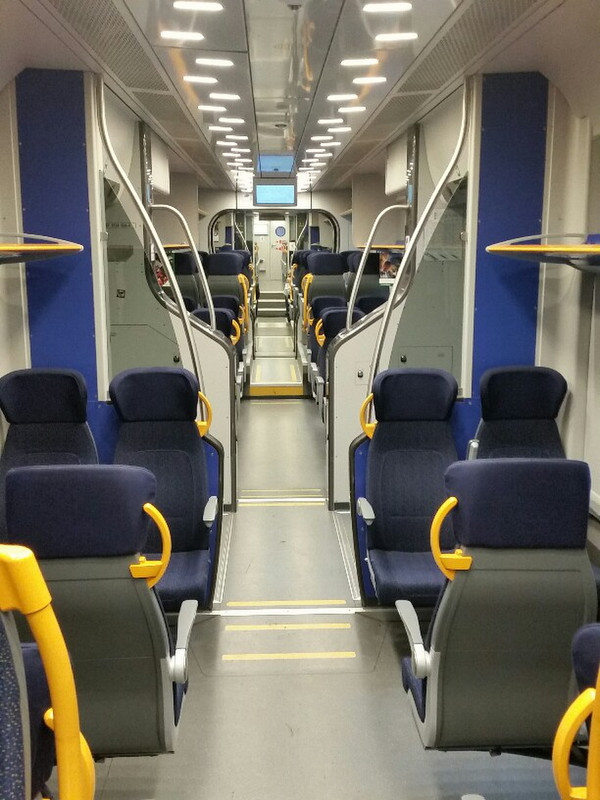 Inside train