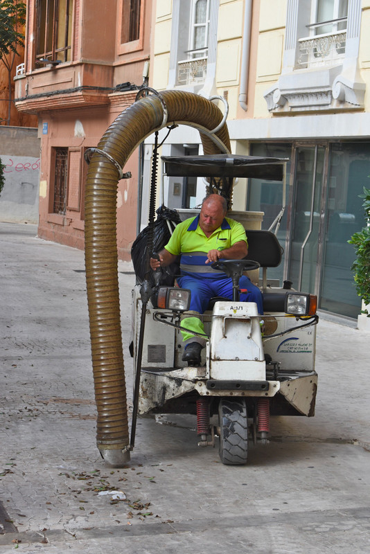 street cleaner, Cartagena