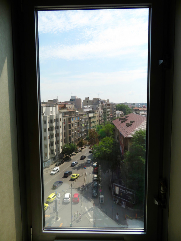 our view from Sheraton Bucharest 