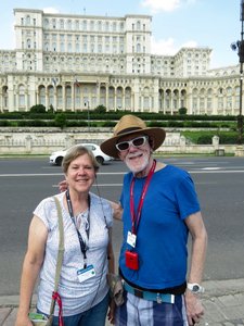 Mary Ann & Simon, Palace of the Parliament, Bucharest