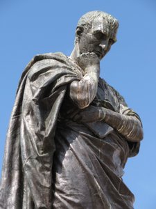 The statue of the poet Ovid, Constanza