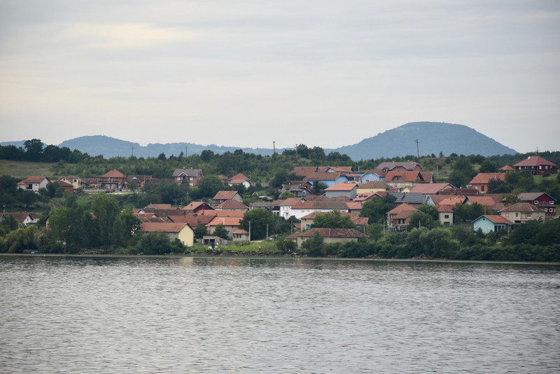 along the  Danube
