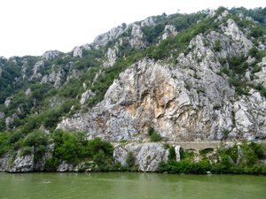 Iron Gates, along the Danube