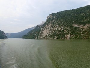 Iron Gates,along the  Danube
