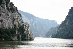Iron Gates, along the Danube 