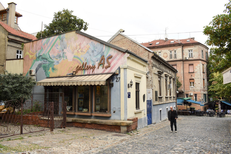 Bohemian area, Belgrade, Serbia