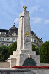 Soviet War Memorial, Liberty Square, Budapest