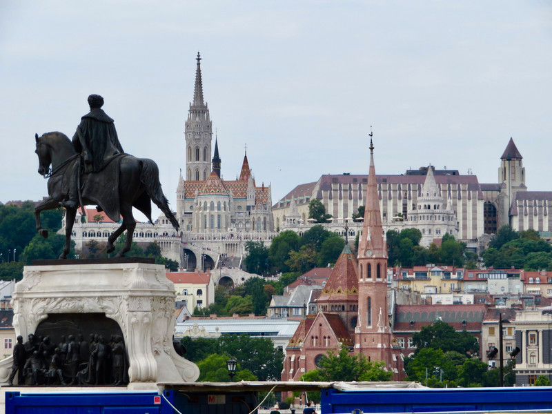 view of Buda from Pest
