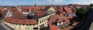view from Neue Residenz Bamberg, Bamberg, Germany