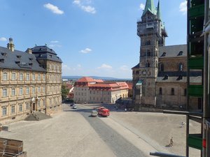 view from Neue Residenz Bamberg