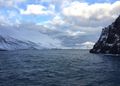 entering Glacier Bay through Neptune's Billows