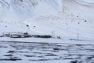 Chilean research station destroyed by volcanic eruption in 1967