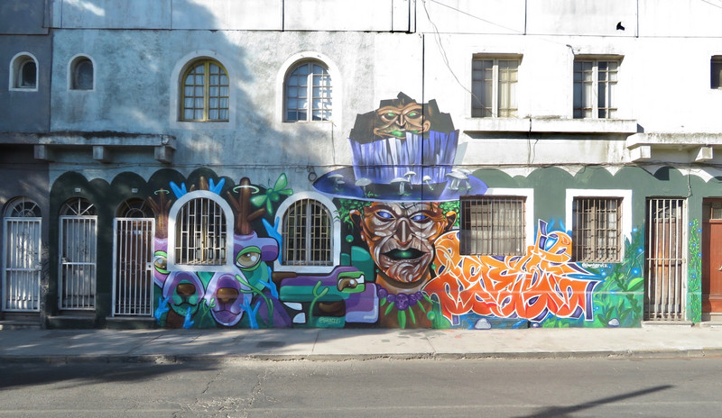 Santiago mural
