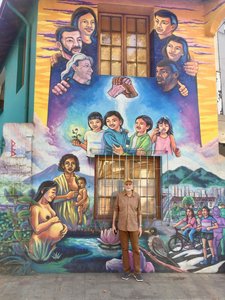 Santiago mural