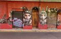 Bellavista mural, Santiago