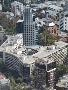 view from Sky Costanera, Providencia District, Santiago