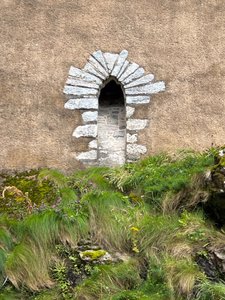 poop chute, Eilean Donan Castle, Kyle, Scotland