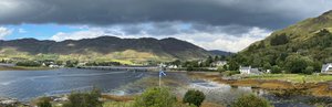 view from Eilean Donan Castle, Kyle, Scotland