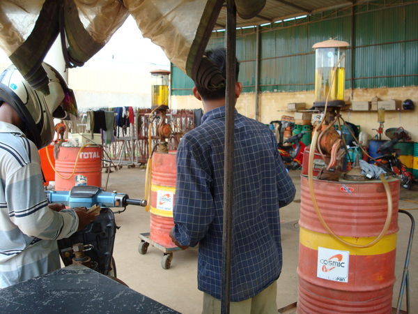 Getting Gas in Cambodia