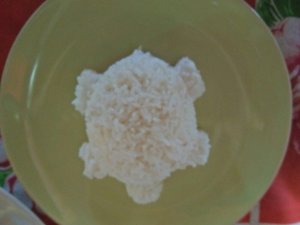 Turtle-shaped rice