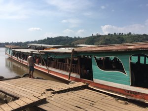 Mekong River slowboat cruise
