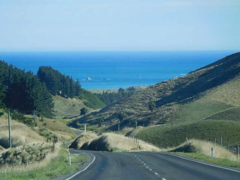 Drive north of Kaikoura