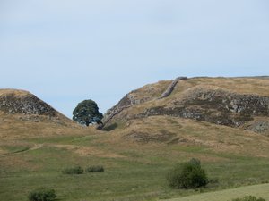 Hadrian’s Wall, from about 122 CE