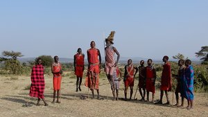 Masai Mara doing the “jumping dance”